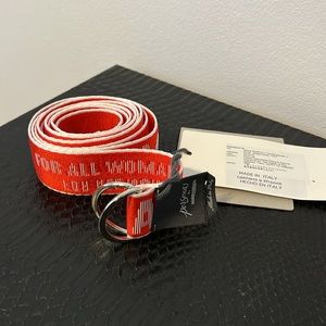 NWT Marina Rinaldi Web Belt